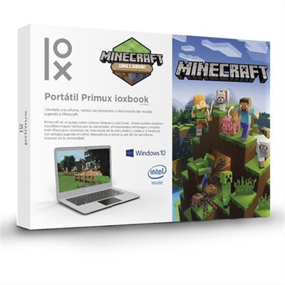 Portatil Primux Ioxbook 1402mc 141 N3350 4g 240gb Ssd  32gb Emmc W10h Minecraft
